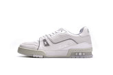 LOUIS VUITTON TRAINER " LITCHI PATTERN WHITE "