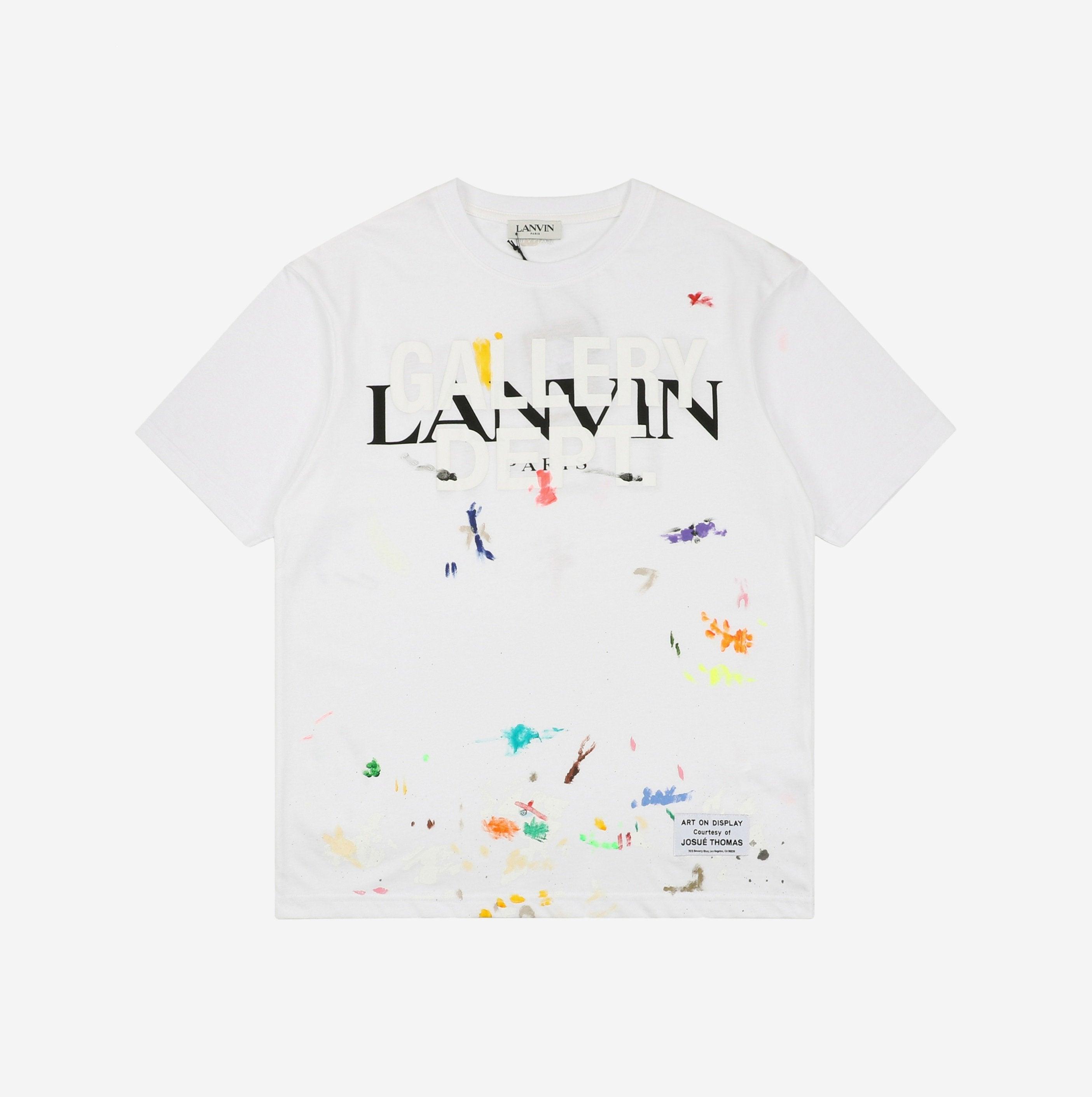 LANVIN x DEPT 21ss PAINT MARKS