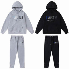 TRAPSTAR TRACKSUIT LOGO BLUE/WHITE/GREY *GREY/BLACK*