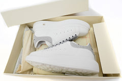 ALEXANDER MCQUEEN " WHITE/ GREY GLITTERED "