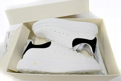 ALEXANDER MCQUEEN " WHITE/BLACK SUEDE "