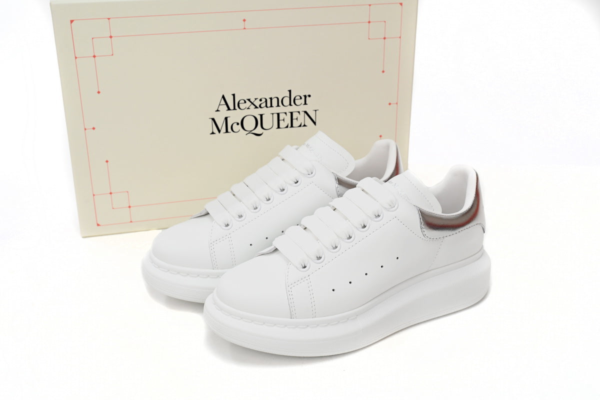 ALEXANDER MCQUEEN '' WHITE/SILVER "