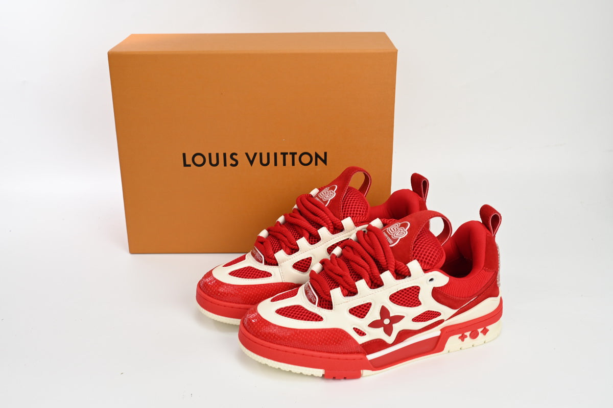 LOUIS VUITTON SKATE " RED "