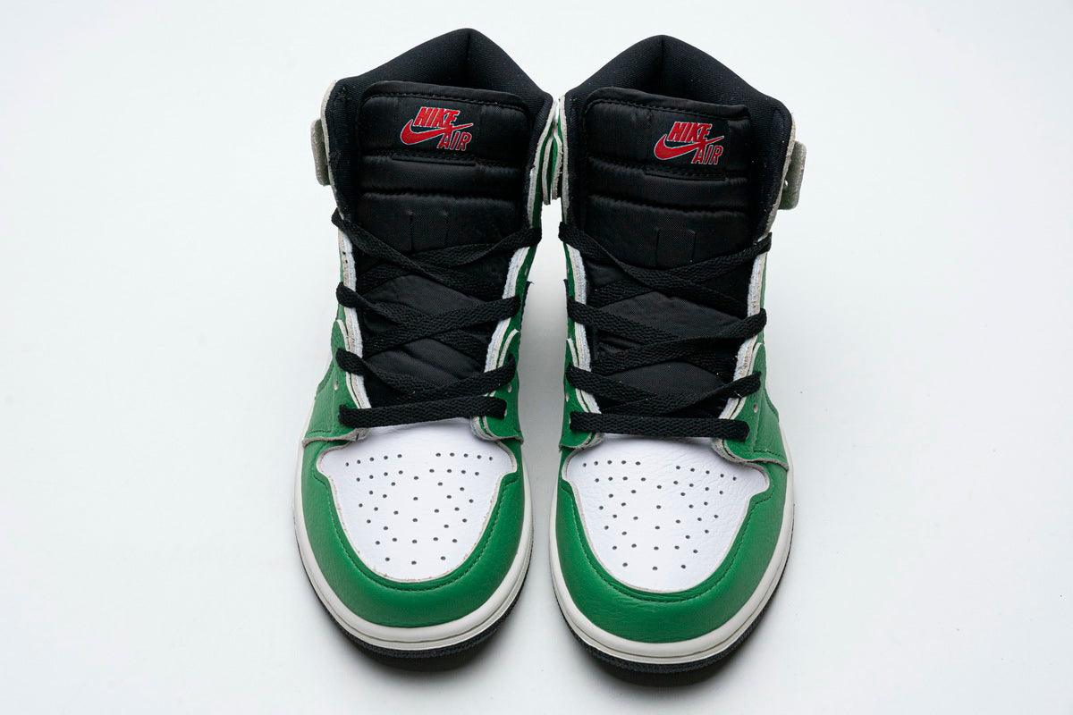 White Lucky Green Jordan 1