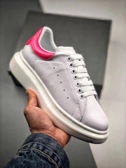 ALEXANDER MCQUEEN " WHITE/FUCHSIA "