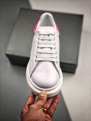 ALEXANDER MCQUEEN " WHITE/FUCHSIA "