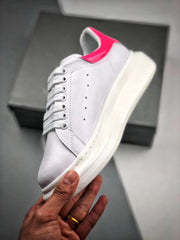 ALEXANDER MCQUEEN " WHITE/FUCHSIA "