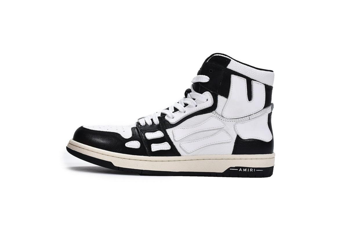 AMIRI SKEL-TOP HI " BLACK / WHITE "