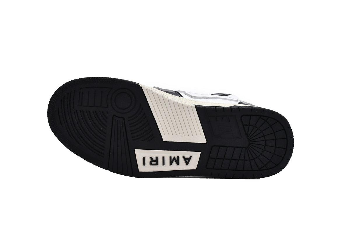 AMIRI SKEL-TOP HI " BLACK / WHITE "