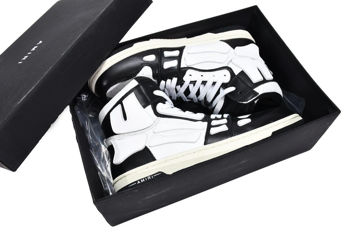 AMIRI SKEL-TOP HI " BLACK / WHITE "