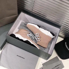 BALENCIAGA SPEED LACE UP *BEIGE*