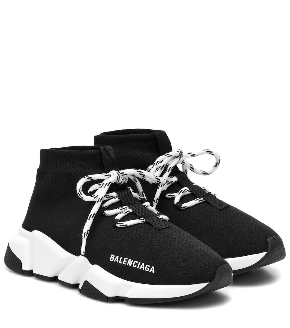 BALENCIAGA SPEED LACE UP *OREO*