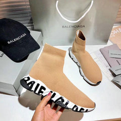 BALENCIAGA SPEED RUNNER GRAFFITI *BEIGE*