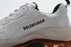 BALENCIAGA TRIPLE S '' WHITE/ROSE GOLD "