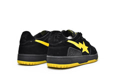 BAPE SK8 STA " BLACK ELECTRIC YELLOW "