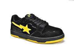 BAPE SK8 STA " BLACK ELECTRIC YELLOW "