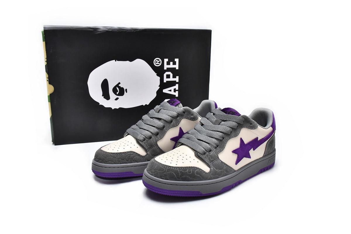 BAPE SK8 STA " PURPLE GRAY "