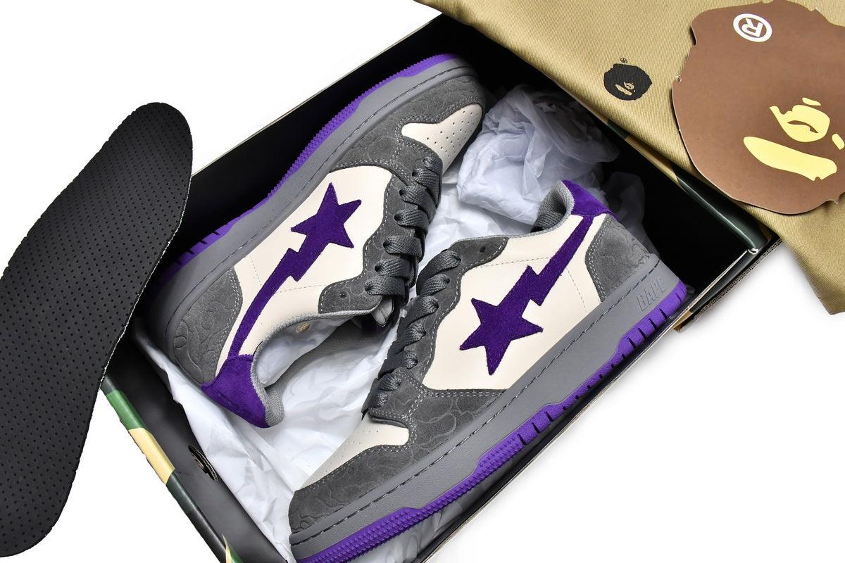 BAPE SK8 STA " PURPLE GRAY "