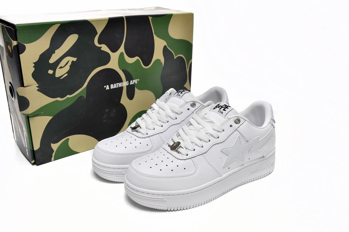 BAPE SK8 STA " WHITE "