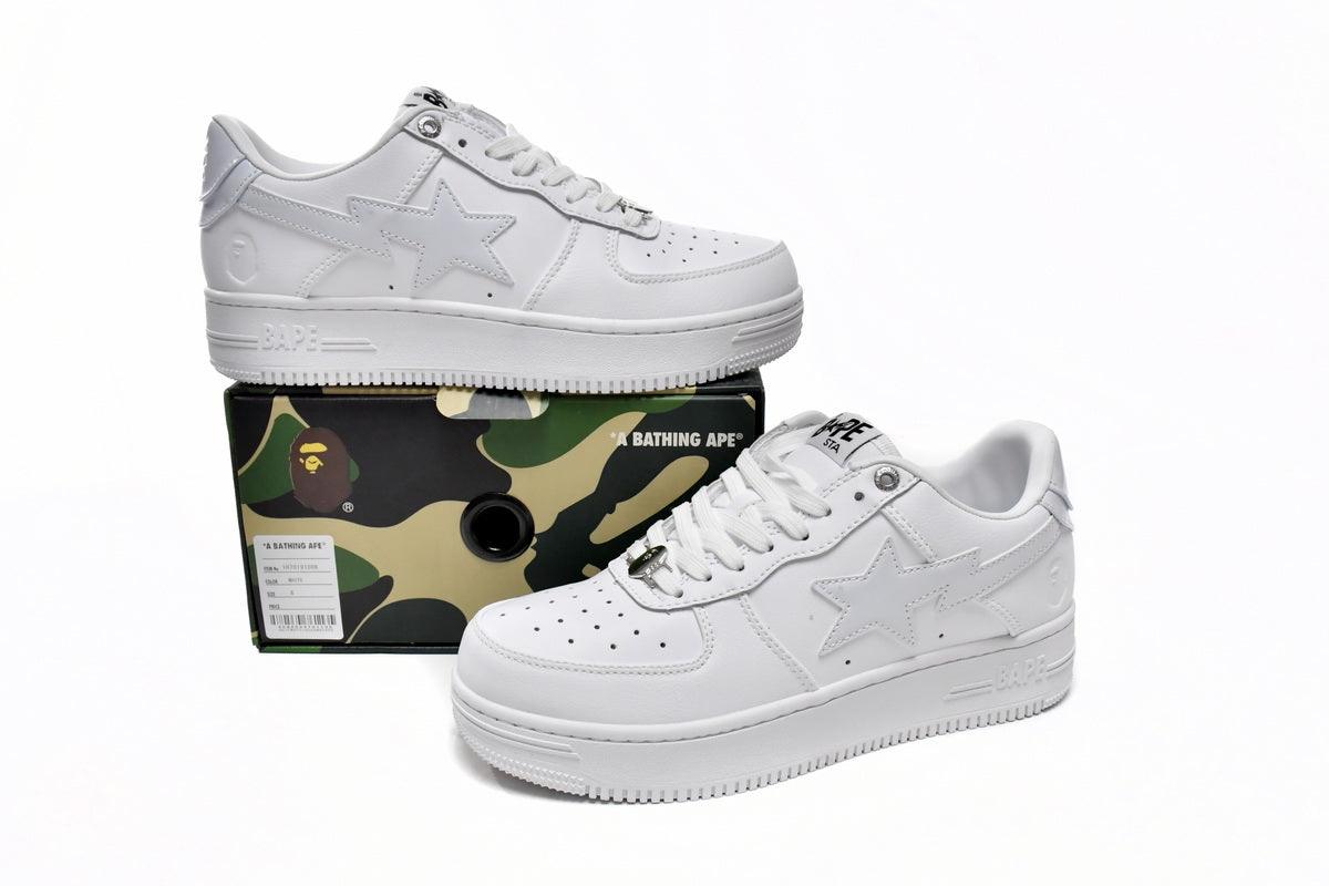 BAPE SK8 STA " WHITE "