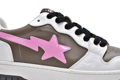 BAPE SK8 STA " WHITE BROWN "