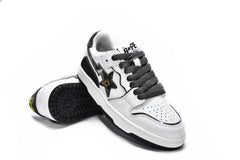 BAPE SK8 STA " WHITE SILVER "