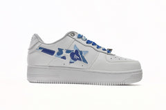 BAPE STA " CAMO WHITE BLUE "