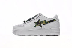 BAPE STA " CAMO WHITE GREEN "