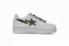 BAPE STA " CAMO WHITE GREEN "