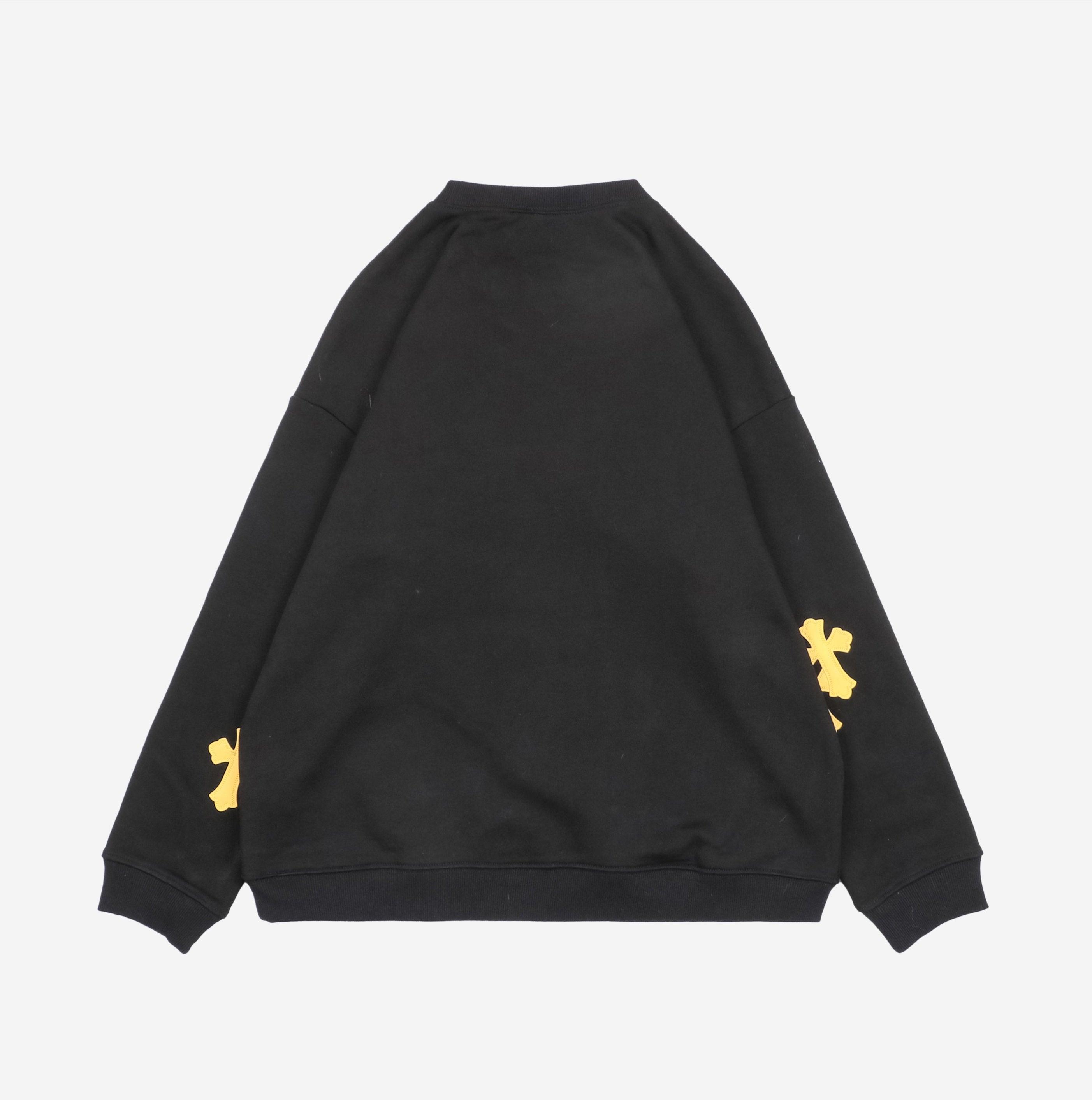 CHROME HEARTS 20FW YELLOW CROSS HOODIE