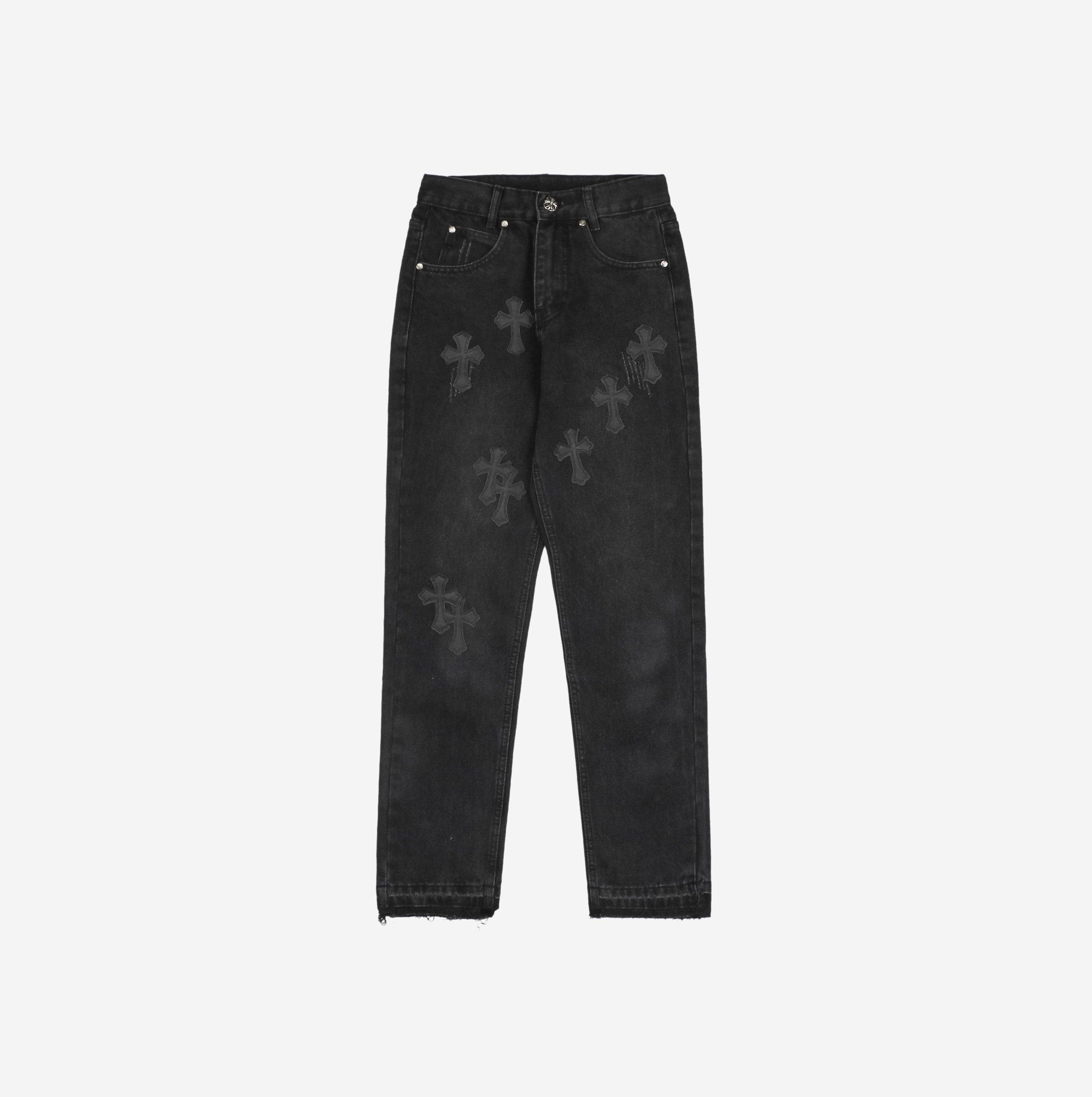 CHROME HEARTS 21FW DENIM CROSS *BLACK/BLACK*