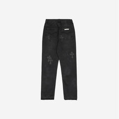 CHROME HEARTS 21FW DENIM CROSS *BLACK/BLACK*