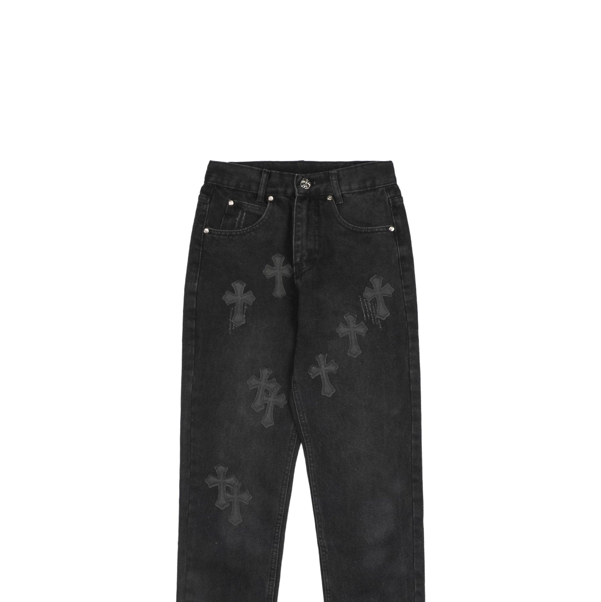 CHROME HEARTS 21FW DENIM CROSS *BLACK/BLACK*