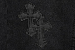 CHROME HEARTS 21FW DENIM CROSS *BLACK/BLACK*