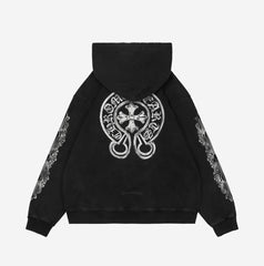 CHROME HEARTS 22FW HOODIE BLACK