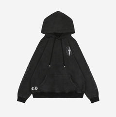 CHROME HEARTS 22FW SWORD HOODIE BLACK