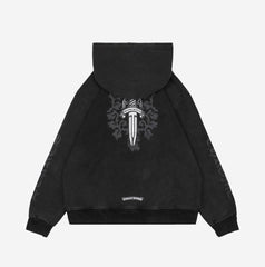 CHROME HEARTS 22FW SWORD HOODIE BLACK