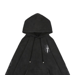 CHROME HEARTS 22FW SWORD HOODIE BLACK