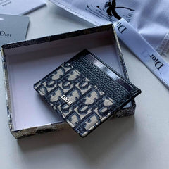 DIOR OBLIQUE MONOGRAM CARDHOLDER