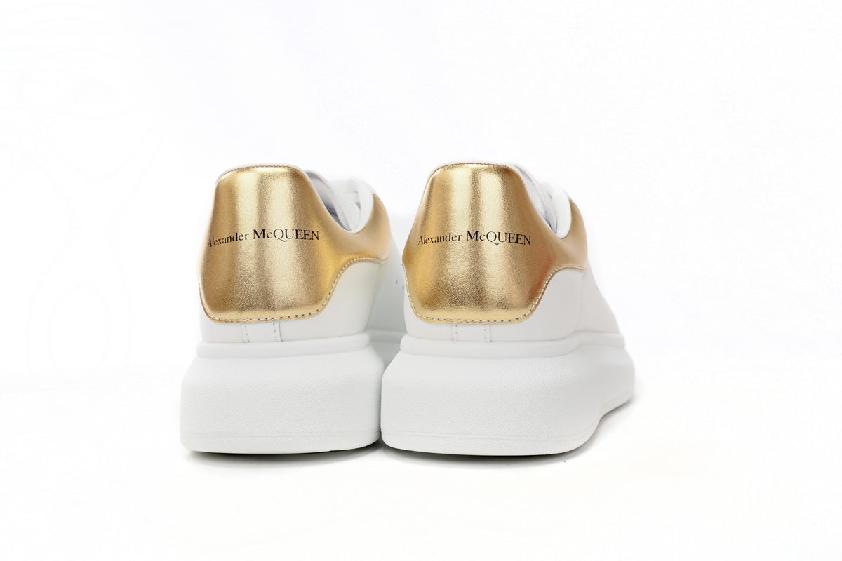 ALEXANDER MCQUEEN " WHITE/GOLD "