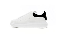 ALEXANDER MCQUEEN " WHITE/BLACK SUEDE "