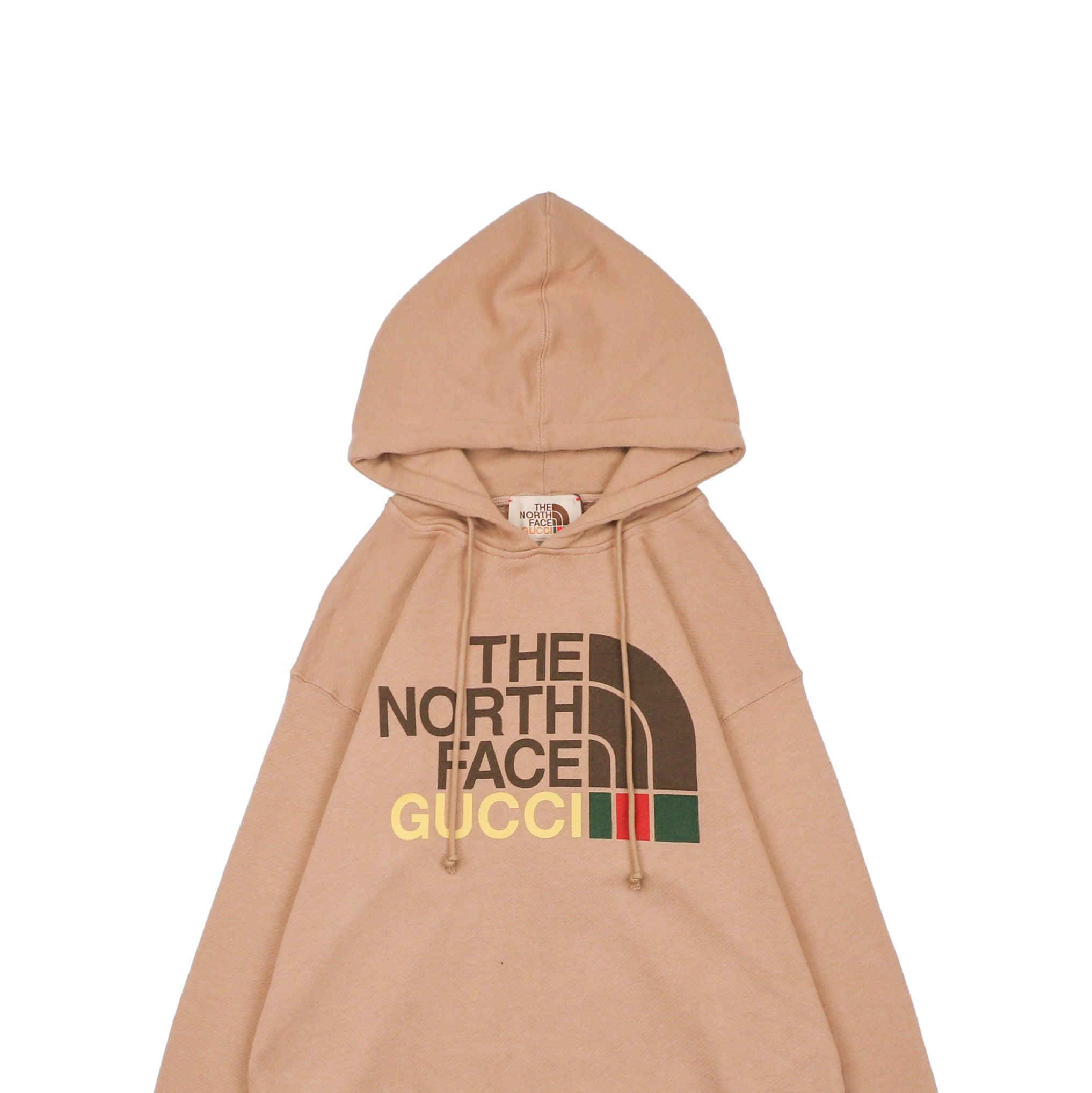 GUCCI x THE NORTH FACE 21SS BEIGE HOODIE