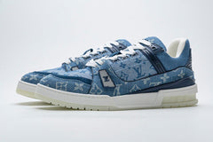 LOUIS VUITTON TRAINER " DENIM MONOGRAM "