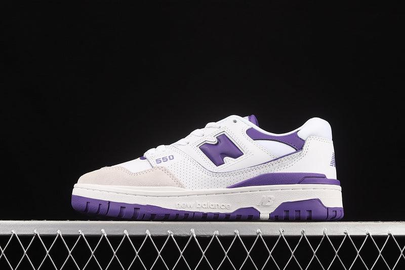 NEW BALANCE 550 " WHITE/PURPLE "