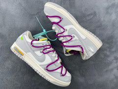 NIKE X OFF WHITE - DUNK SB " LOT 21 "