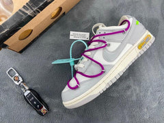 NIKE X OFF WHITE - DUNK SB " LOT 21 "