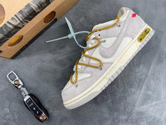 NIKE X OFF WHITE - DUNK SB " LOT 37 "