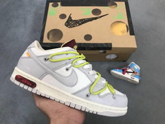 NIKE X OFF WHITE - DUNK SB " LOT 8 "