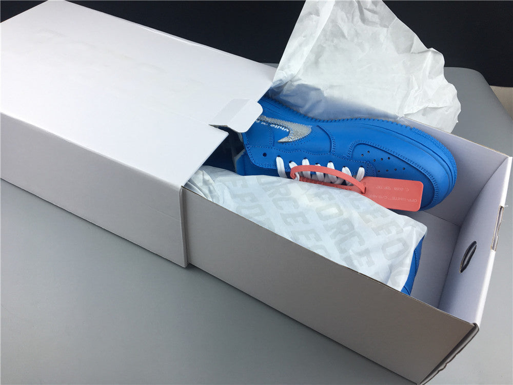 OFF WHITE - AIR FORCE 1 " UNIVERSITY BLUE "