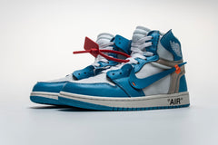 OFF WHITE AIR JORDAN 1 '' UNIVERSITY BLUE ''